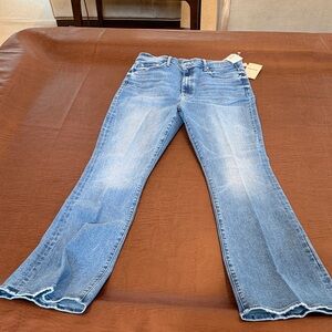 MOTHER Flare Jeans in Light Blue